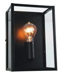 Discount ⭐ Oriel Lighting Eaton Wall Light With Clear Glass ⌛