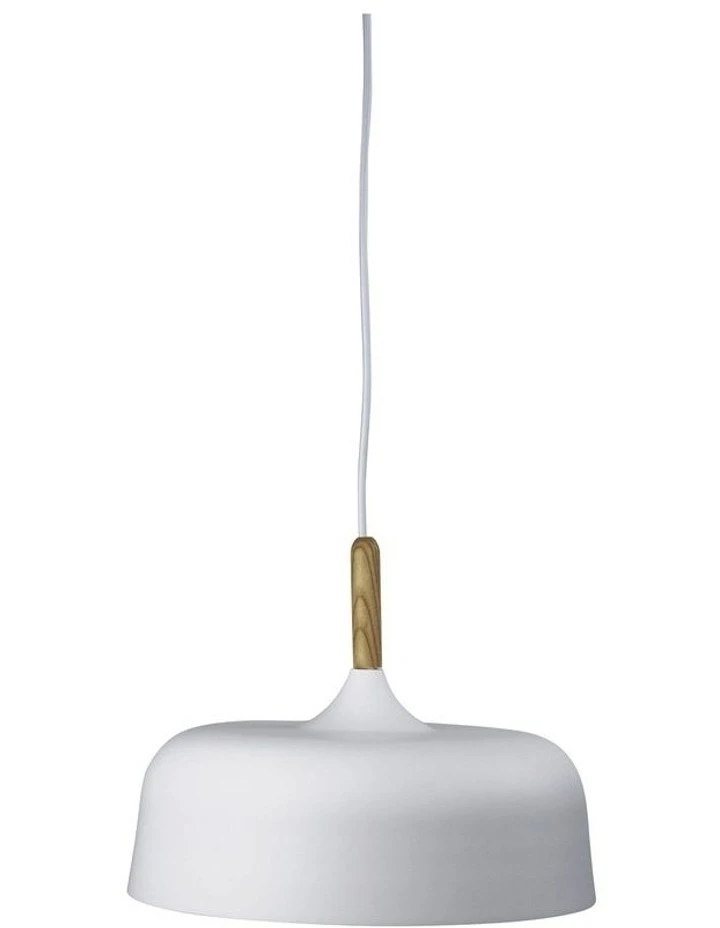 Discount ⌛ Oriel Lighting Malt 32cm Modern Pendant Light White ⭐ 1 Discount ⌛ Oriel Lighting Malt 32cm Modern Pendant Light White ⭐