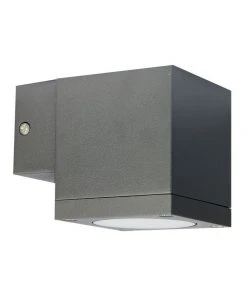 Coupon 🧨 Oriel Lighting Kube Single Exterior Light Graphite 👏