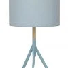 Cheap ✔️ Oriel Lighting Micky Complete Table Lamp Blue ❤️