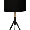 Buy ⭐ Oriel Lighting Micky Complete Table Lamp Black ⌛