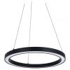 Budget ✨ Oriel Lighting Nimbus 40cm LED Ring Pendant Light Black ⌛