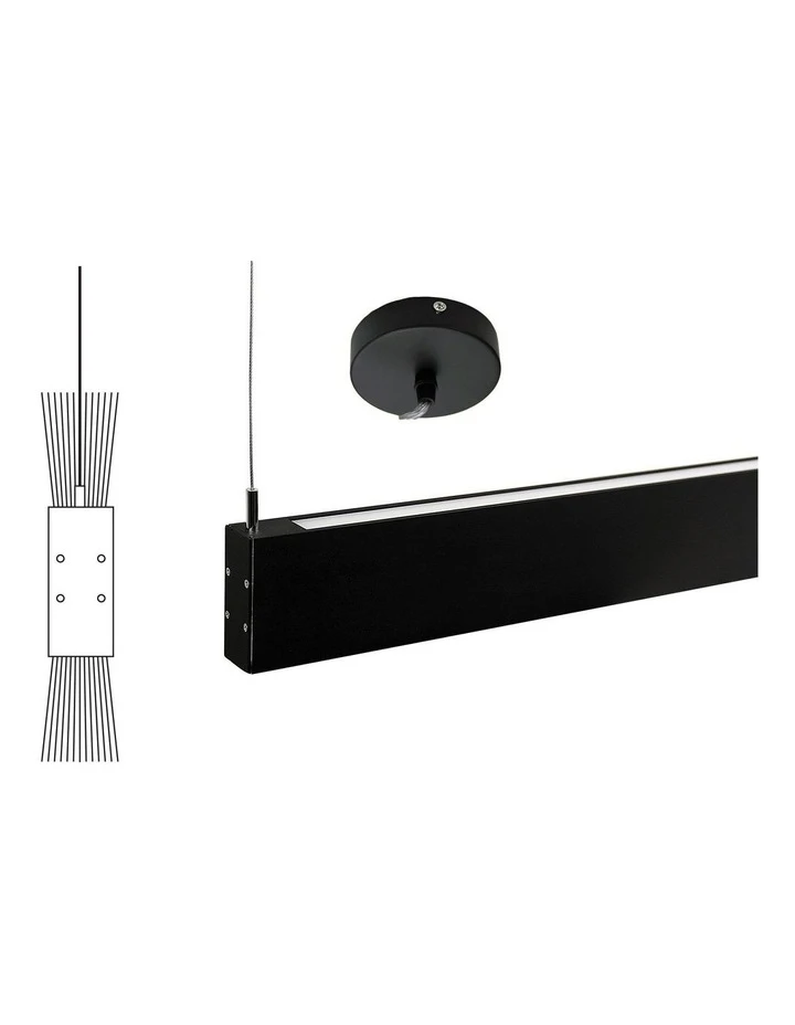 Promo π Oriel Lighting Slate Contemporary LED Pendant Light Black β 1 Promo π Oriel Lighting Slate Contemporary LED Pendant Light Black β