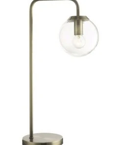 Wholesale ❤️ Oriel Lighting Newton Table Lamp Antique Brass ⭐