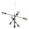 Hot Sale 😀 Oriel Lighting Chelsea 6 Light Pendant Light Matt Black 🤩