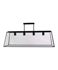 Discount ❤️ Oriel Lighting Eaton 100cm 4 Light Retro Pendant Light ✔️