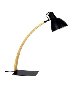 Brand new ⌛ Oriel Lighting Perno Timber Table Lamp ⌛