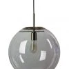 Best Sale 🎁 Oriel Lighting Newton Contemporary Clear Glass Pendant Light 40cm Brass 🤩