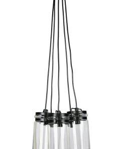 Best reviews of 😀 Oriel Lighting Agar 5Lt Clear Glass Vintage Jar Pendant Light ❤️