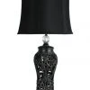 Discount ⭐ Oriel Lighting Dorne Classic table lamp Antique Black 🥰