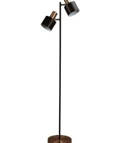 Flash Sale 🔥 Oriel Lighting Ari Twin Floor Lamp Copper ✨