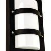 Flash Sale 🛒 Oriel Lighting Trio Mini Exterior Bulkhead Light Black ⭐