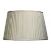 Flash Sale 🎁 Oriel Lighting 43cm French Pleat Floor Lamp Shade - Off White ✔️