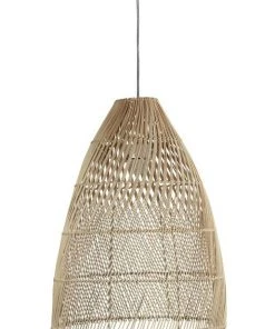 Flash Sale 😍 Oriel Lighting Oden Natural Rattan Shade E27 - 38cm 🎉