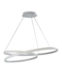 Top 10 ❤️ Oriel Lighting Infinity 80cm Led Spiral Pendant White ⭐