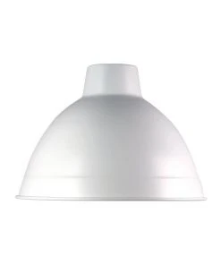 Outlet ⭐ Oriel Lighting Yard Industrial Style Shade 35cm White ✔️