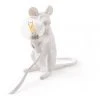 Top 10 ❤️ Seletti Mouse Lamp Sitting - White ⭐