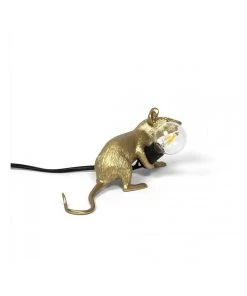 Top 10 ✔️ Seletti Mouse Lamp Lying - Gold Lop ✨ -Deals Home Décor Store 807656410 3 720x928