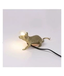 Top 10 ✔️ Seletti Mouse Lamp Lying - Gold Lop ✨ -Deals Home Décor Store 807656410 6 720x928