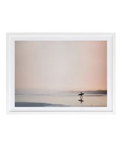 Best Sale ✔️ Urban Road Currumbin Print White Frame 🎁
