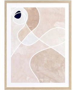 Promo 🌟 Urban Road Fabricate Print Oak Frame ✔️