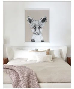 Deals ✔️ Urban Road Fox In Socks Black Frame 🎉 -Deals Home Décor Store 811749160 2 720x928