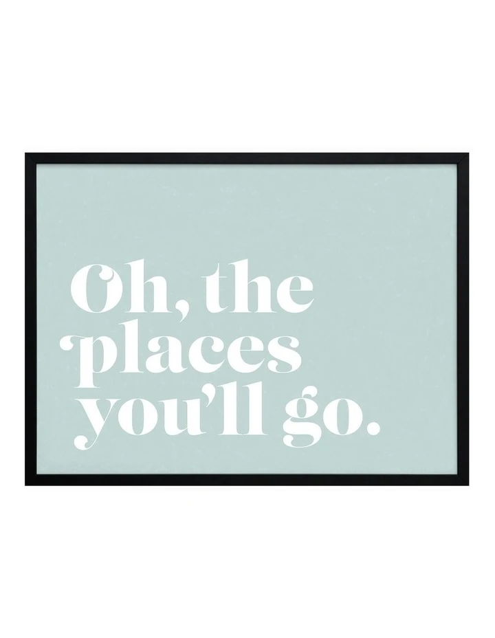 Budget ✨ Urban Road Oh The Places Black Frame ⌛ 1 Budget ✨ Urban Road Oh The Places Black Frame ⌛