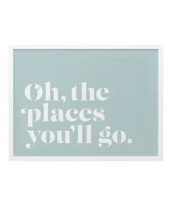 Promo 💯 Urban Road Oh The Places White Frame ⭐