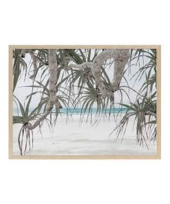 New ✔️ Urban Road Pandanus II Print Oak Frame ✨