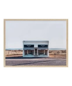 Promo ❤️ Urban Road Prada Print Oak Frame 👏