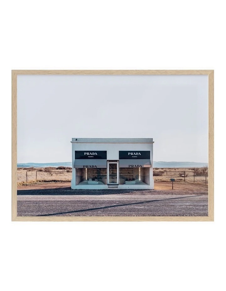 Promo β€οΈ Urban Road Prada Print Oak Frame π 1 Promo β€οΈ Urban Road Prada Print Oak Frame π