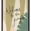 Flash Sale 🧨 Urban Road Welcome To The Jungle Black Frame 🌟