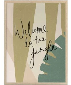 New ⭐ Urban Road Welcome To The Jungle Oak Frame 🎁
