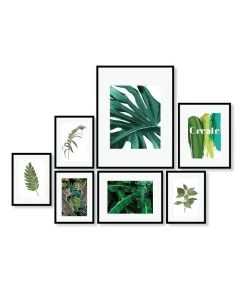 Buy ❤️ Cooper & Co Instant Gallery Wall 7 Piece Frame Set Black 💯