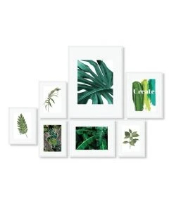Budget ✨ Cooper & Co Instant Gallery Wall 7 Piece Frame Set White ⭐