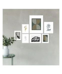 Budget ✨ Cooper & Co Instant Gallery Wall 7 Piece Frame Set White ⭐ -Deals Home Décor Store 811975510 4 1 720x928