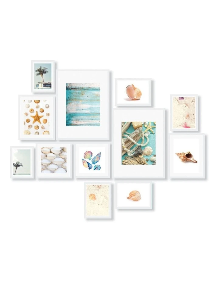 Deals ✨ Cooper & Co Instant Gallery Wall 12 Piece Frame Set White ⭐ 1 Deals ✨ Cooper & Co Instant Gallery Wall 12 Piece Frame Set White ⭐