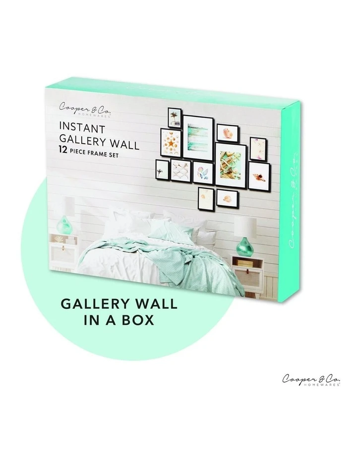 Deals ✨ Cooper & Co Instant Gallery Wall 12 Piece Frame Set White ⭐ 2 Deals ✨ Cooper & Co Instant Gallery Wall 12 Piece Frame Set White ⭐ - Image 2
