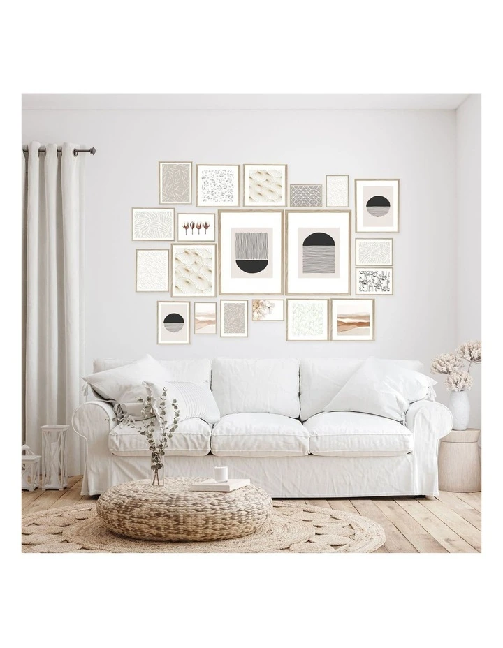 Buy π Cooper & Co Instant Gallery Wall 20 Piece Frame Set Oak π 3 Buy π Cooper & Co Instant Gallery Wall 20 Piece Frame Set Oak π - Image 3