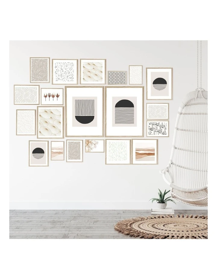 Buy π Cooper & Co Instant Gallery Wall 20 Piece Frame Set Oak π 4 Buy π Cooper & Co Instant Gallery Wall 20 Piece Frame Set Oak π - Image 4