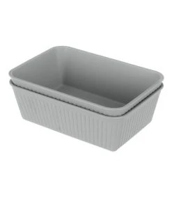 Brand new ⭐ BOX SWEDEN 2PK 17cm Kaia Storage Trays Home/Room Desk Organiser Holder Assorted ✨ -Deals Home Décor Store 814096180 3 720x928