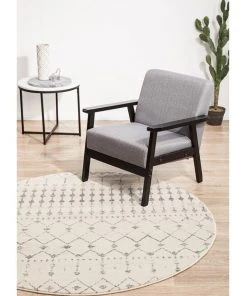 Budget 🤩 Rug Culture Chrome Elsa Silver Round Rug ✨ -Deals Home Décor Store 815152960 3 720x928