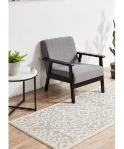 Discount 👍 Rug Culture Chrome Lydia Silver Rug ⭐ -Deals Home Décor Store 815153770 5 720x928