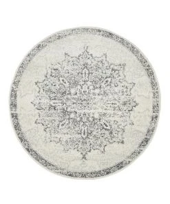 Top 10 🎉 Rug Culture Chrome Rita Silver Round Rug ⭐