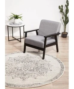 Top 10 🎉 Rug Culture Chrome Rita Silver Round Rug ⭐ -Deals Home Décor Store 815154040 4 720x928