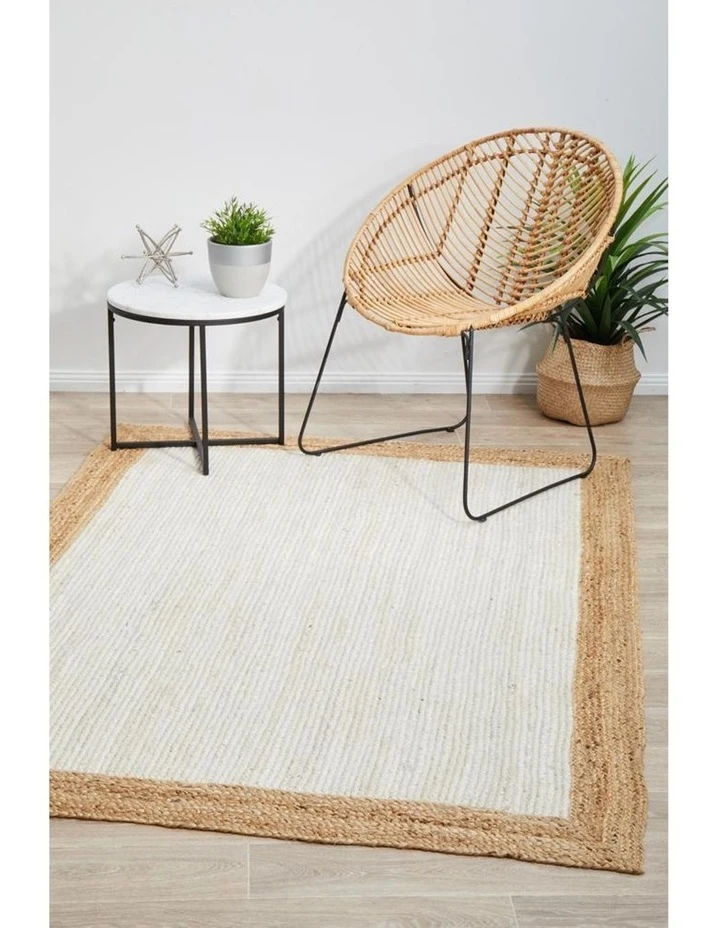 Budget β¨ Rug Culture Noosa 333 White Natural Rug π 3 Budget β¨ Rug Culture Noosa 333 White Natural Rug π - Image 3