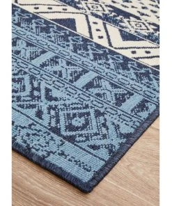 Outlet 🤩 Rug Culture Seaside 3333 White Blue Rug 🔔 -Deals Home Décor Store 815156020 4 720x928