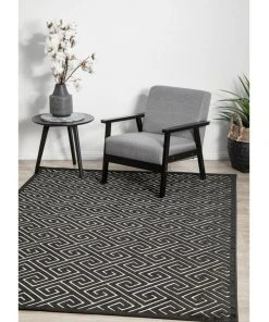 Promo ⌛ Rug Culture York Alice Black & Gold Rug 😍 -Deals Home Décor Store 815156200 3 720x928