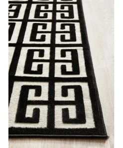 Budget ✨ Rug Culture York Brenda Black & Gold Rug ❤️ -Deals Home Décor Store 815157550 6 720x928