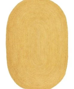 New π Rug Culture Bondi Yellow Oval Rug π